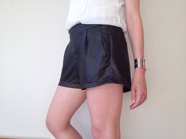 I need leather-look shorts in my life | Offsquare.com